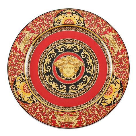 versace plates set of 6|Versace tableware.